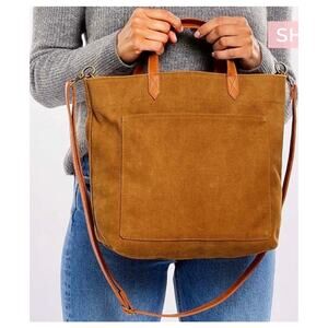 Thirty-One Crossbody Tote in Vintage Maple - NWT - Unisex Versatile Tote